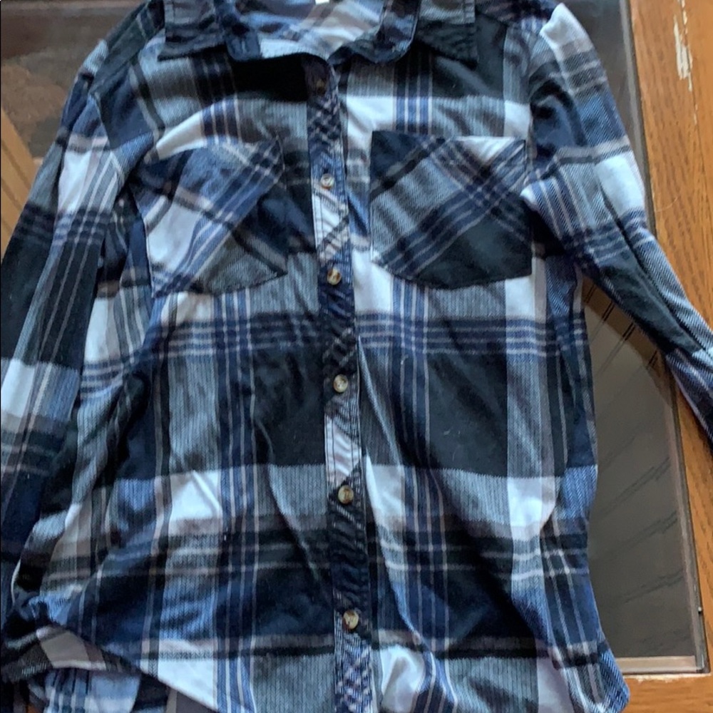 blue flannel